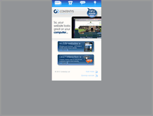 Tablet Screenshot of contentys.com